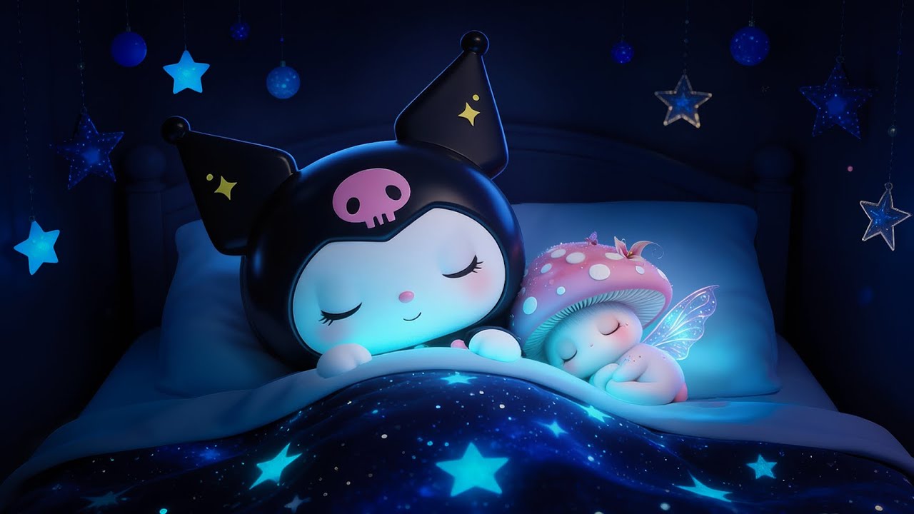 Kuromi Presses Pause on the Night 🌙 Calm Sleep Music