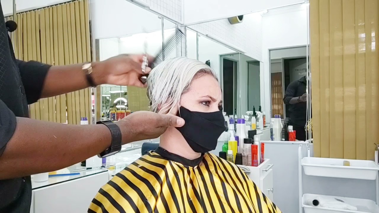 CORTE OUSADO, SUPER PRATICA E CLASSE VER&Atilde;O 2021. APRENDE A CORTAR CABELO.  TORNA-SE CABELEIREIRO