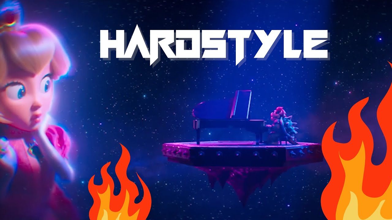 PEACHES Jack Black - HARDSTYLE Remix (Super Mario Bros Film)