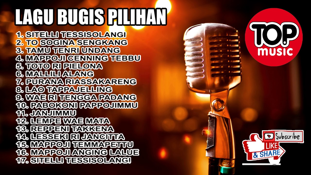 LAGU BUGIS PILIHAN FULL ALBUM#TANPA IKLAN