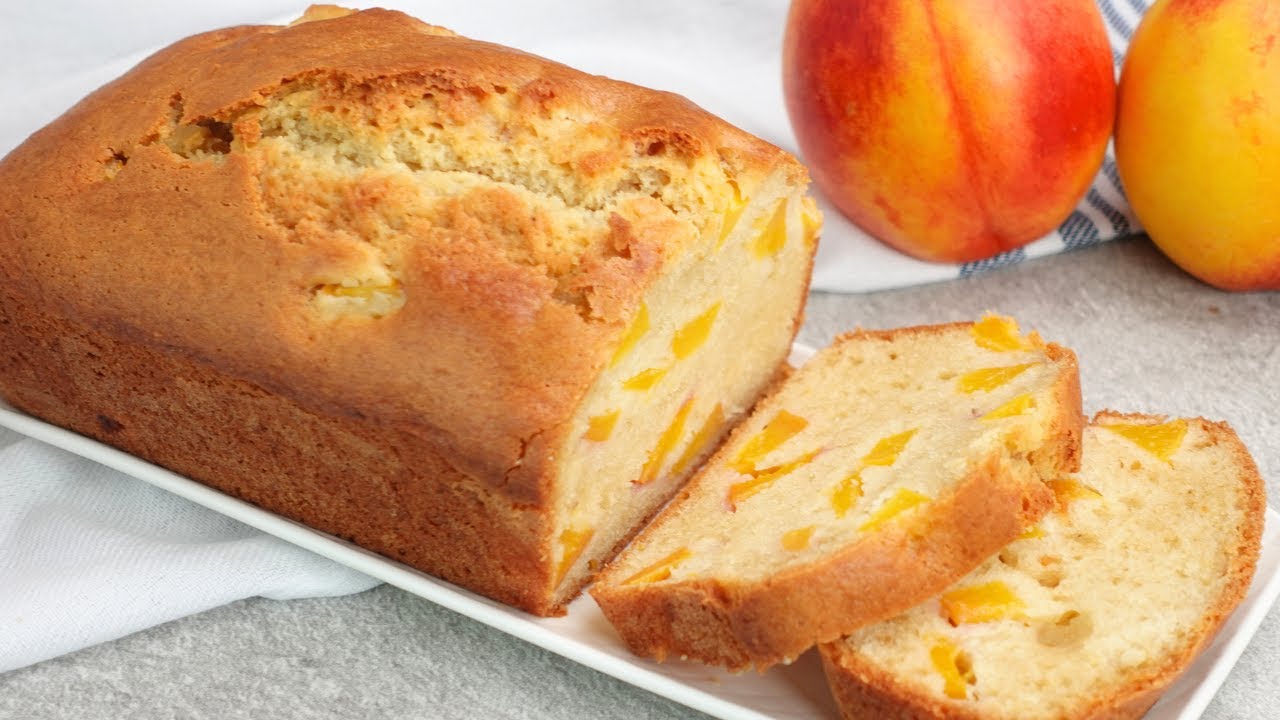 Fresh Peach Cake Recipe 🍑 Simple and Delicious!