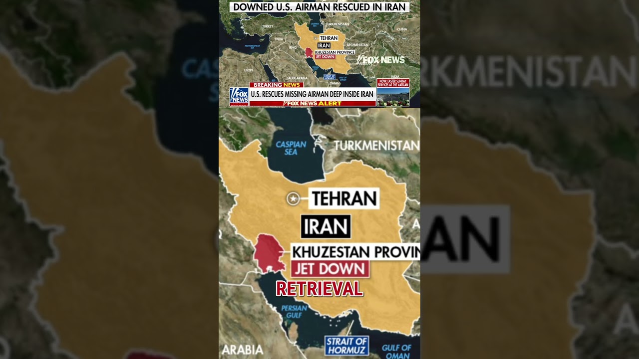 BREAKING: Missing US airman RESCUED from Iran: 'WE GOT HIM' #shorts #US #news #foxnews