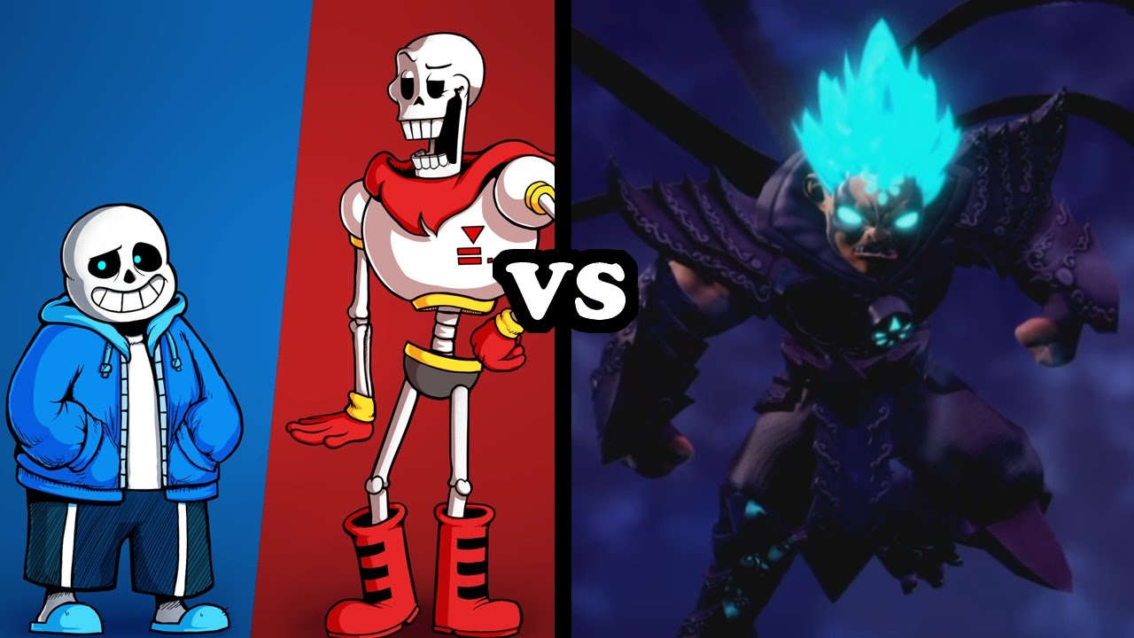 Skylanders Imaginators - Papyrus & Sans VS Super Kaos - ULTIMATE BATTLE (SKYLANDERS X UNDERTALE)