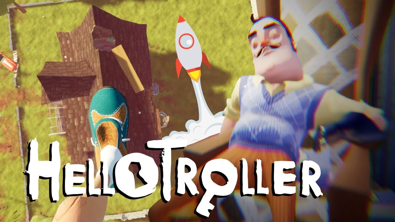 TROLLING Hello Neighbor - To Space and Beyond