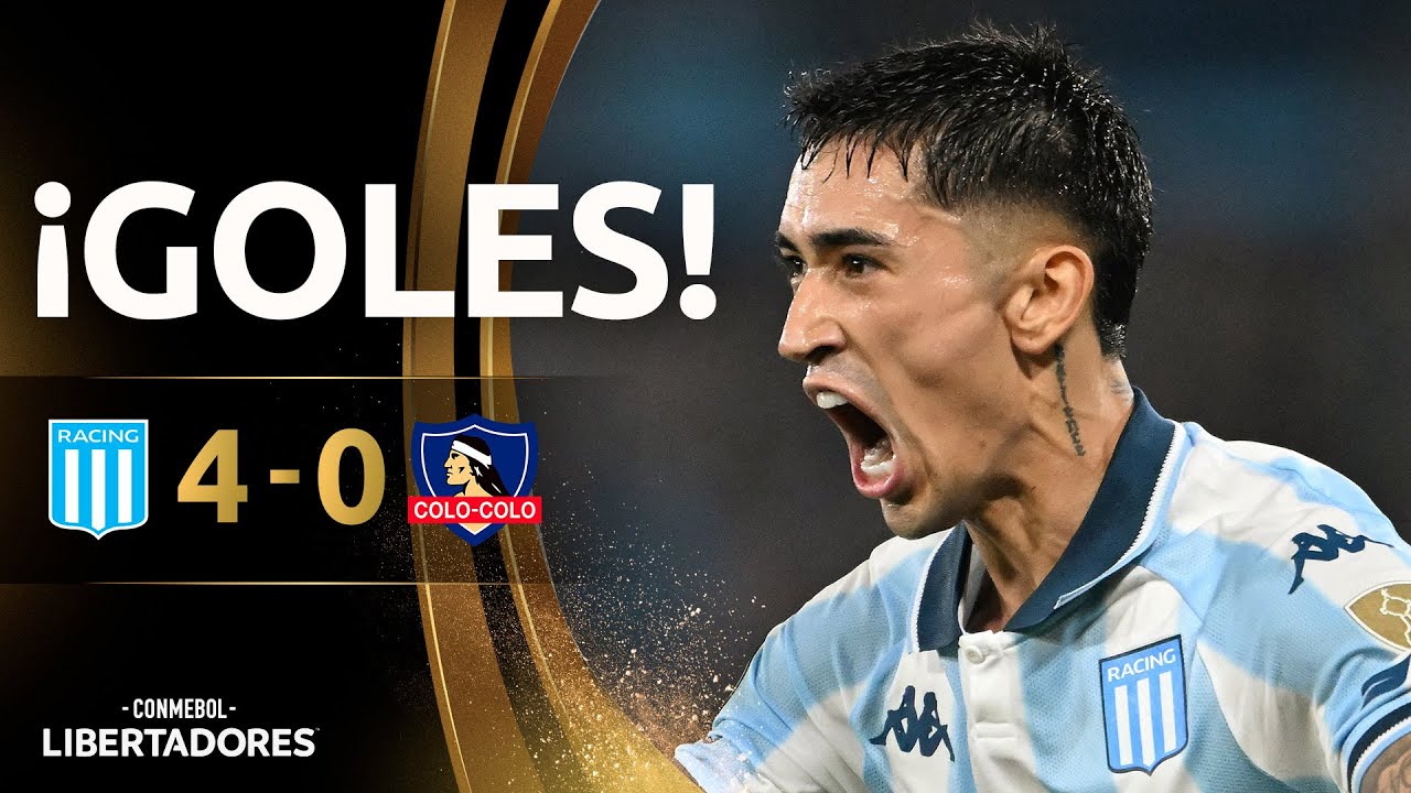 GOLES | RACING vs. COLO-COLO | FASE DE GRUPOS | CONMEBOL LIBERTADORES 2025