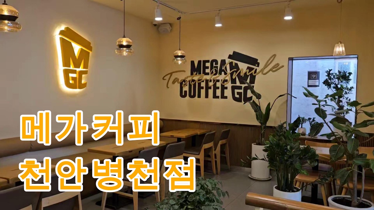병천순대국 먹고 무조건 가는 코스☕｜메가커피 천안병천점