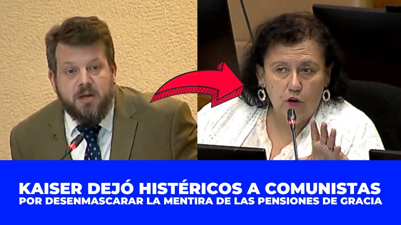 JOHANNES KAISER DEJÓ HISTÉRICOS A COMUNISTAS POR DESENMASCARAR LA MENTIRA DE LAS PENSIONES DE GRACIA