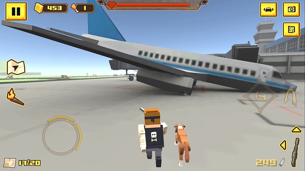 BLOCKAPOLYPSE™ - Zombie Shooter - Airport Gameplay Part 7 - Lomelvo