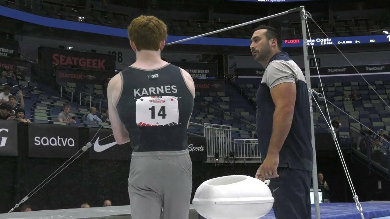 Joshua Karnes -  High Bar -  2025 Xfinity U.S. Championships -  Senior Men Day 1