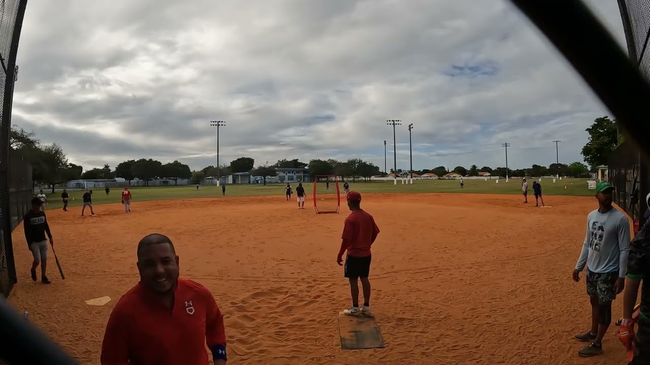 Colonial Drive Park Softball Game GoPro 01/04/26