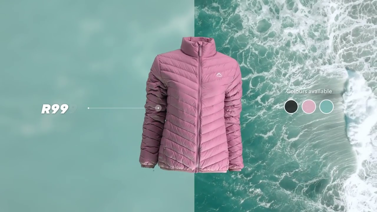 The 3-season K-Way K-Lite Down Jacket for Her