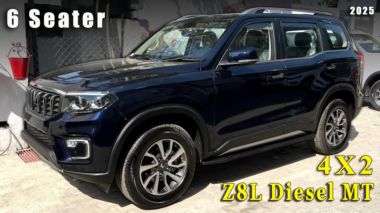 Mahindra Scorpio N Z8L 6 Str Diesel 2025 | Features | Price | Mileage | Interior | Exterior