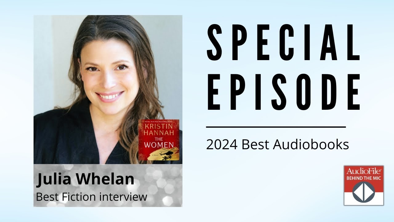 Julia Whelan Interview: Best Fiction Audiobooks 2024
