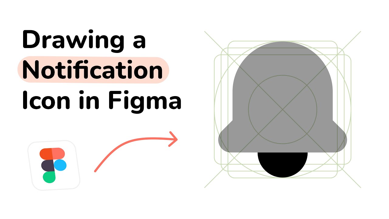 How to Draw a Notification Icon (Bulk) in Figma