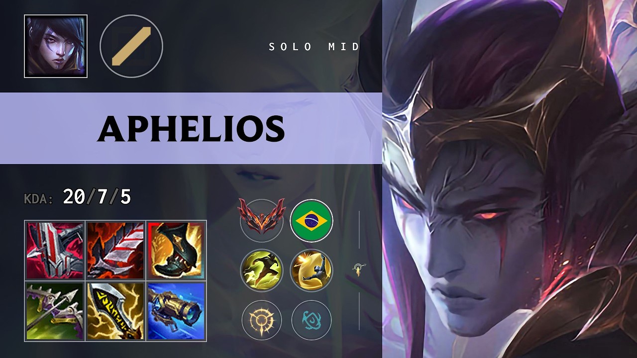 Aphelios Mid vs Vladimir - BR Grandmaster Patch 26.13