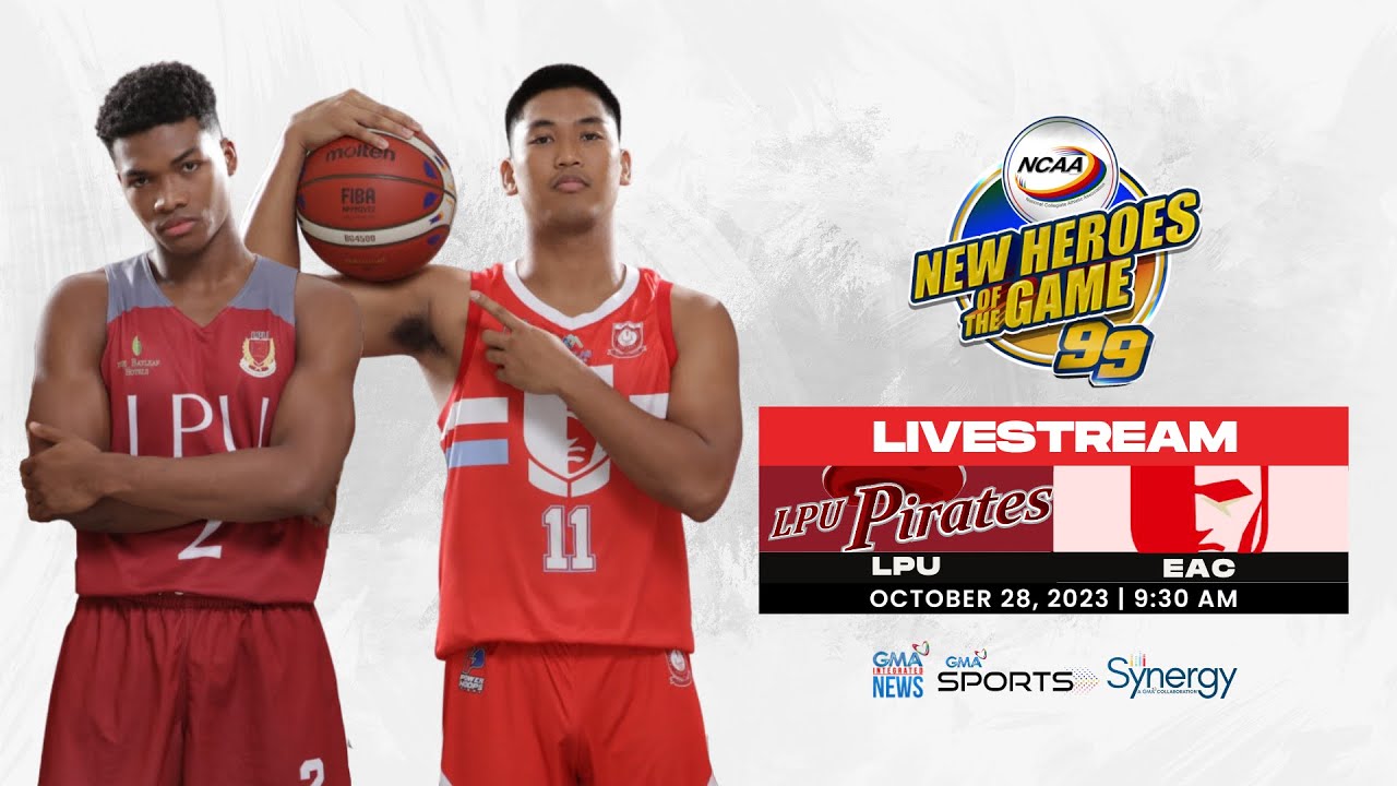 NCAA Season 99 |  EAC vs  LPU (Men's Basketball)| LIVESTREAM - Replay