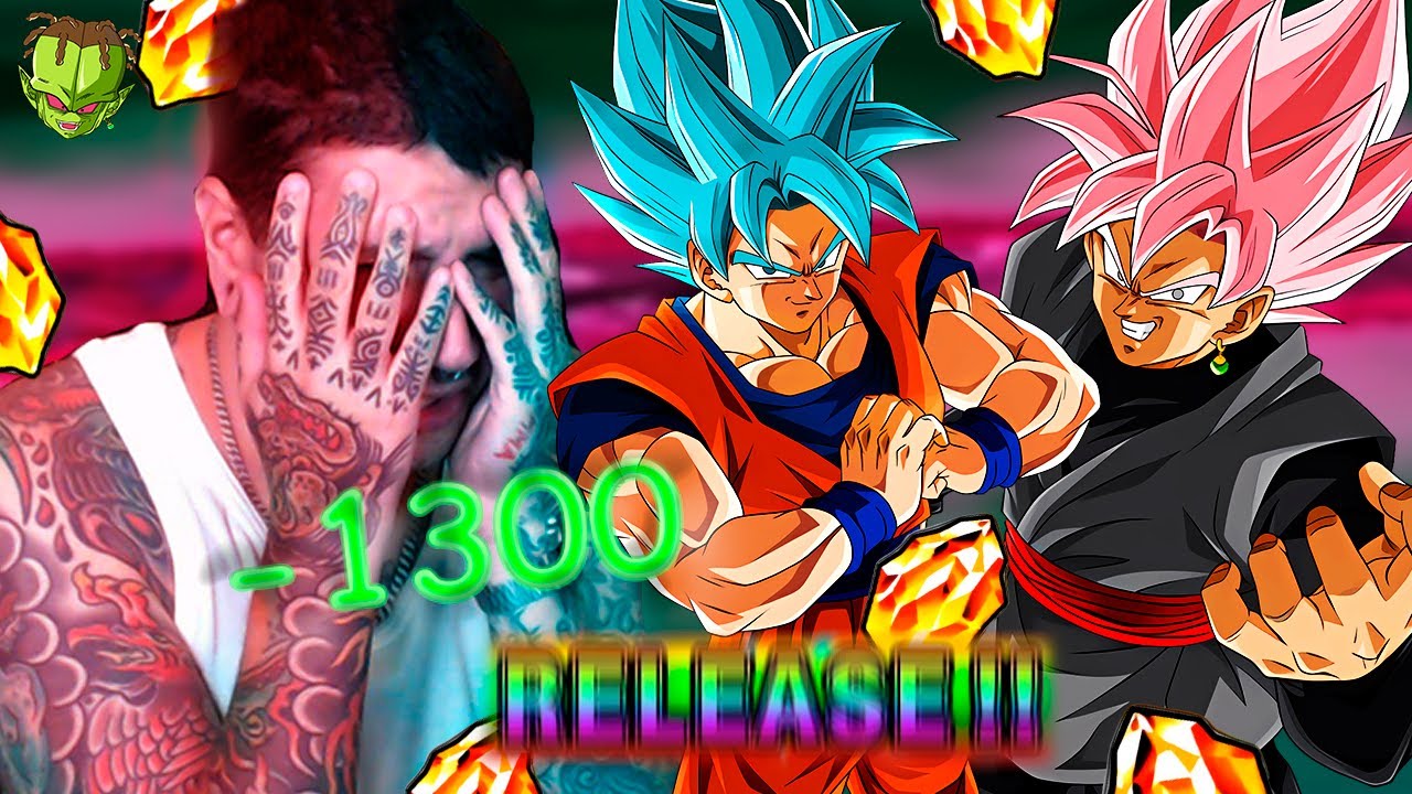 NO DEBÍ HACER ESTO.... MAS SUMMONS a VEGITO BLUE CARNIVAL y GOKU BLACK ROSE LR | Dokkan Battle