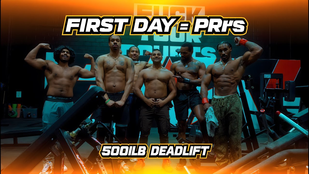 First Day At A New Gym Turned Into PR Day! 500lb Deadlift