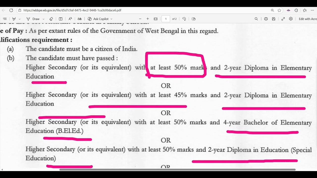 13421 PERMANENT GOVT TEACHERS RECRUITMENT ONLINE APPLY STARTS, NO EXAM WEST BENGAL
