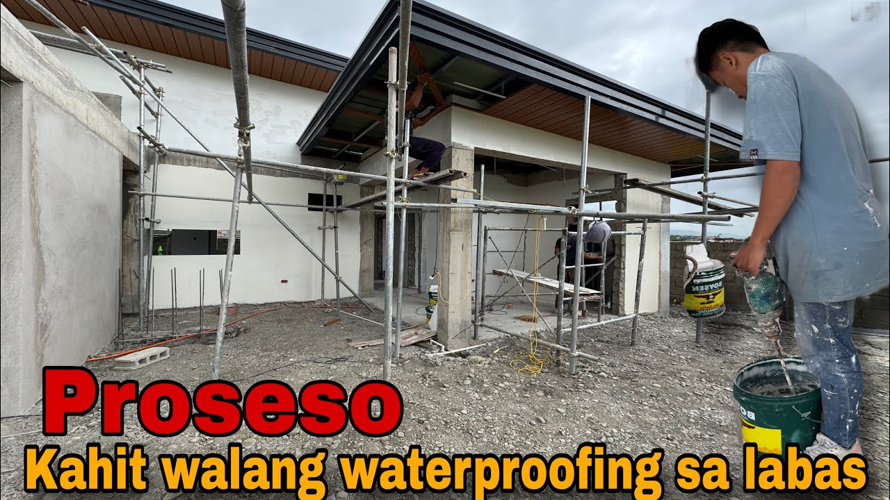 Wagakana mag Waterproof baka yun pa ang dahilan baka mag tuklap ang Pintura o masilya mo! 