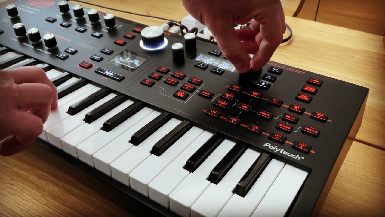 The Hydrasynth does really nice Dub Techno Stabs
