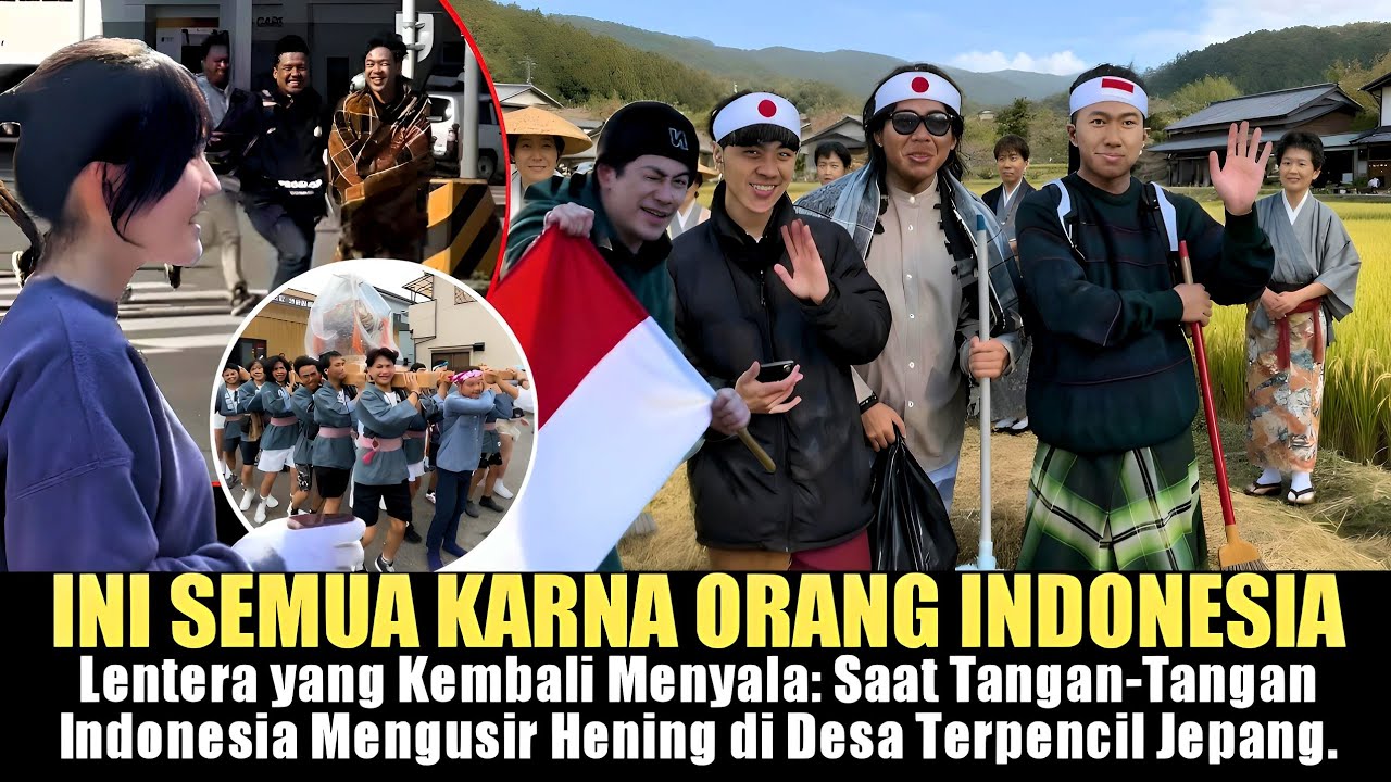 Lentera yang Kembali Menyala: Saat Tangan-Tangan Indonesia Mengusir Hening di Desa Terpencil Jepang