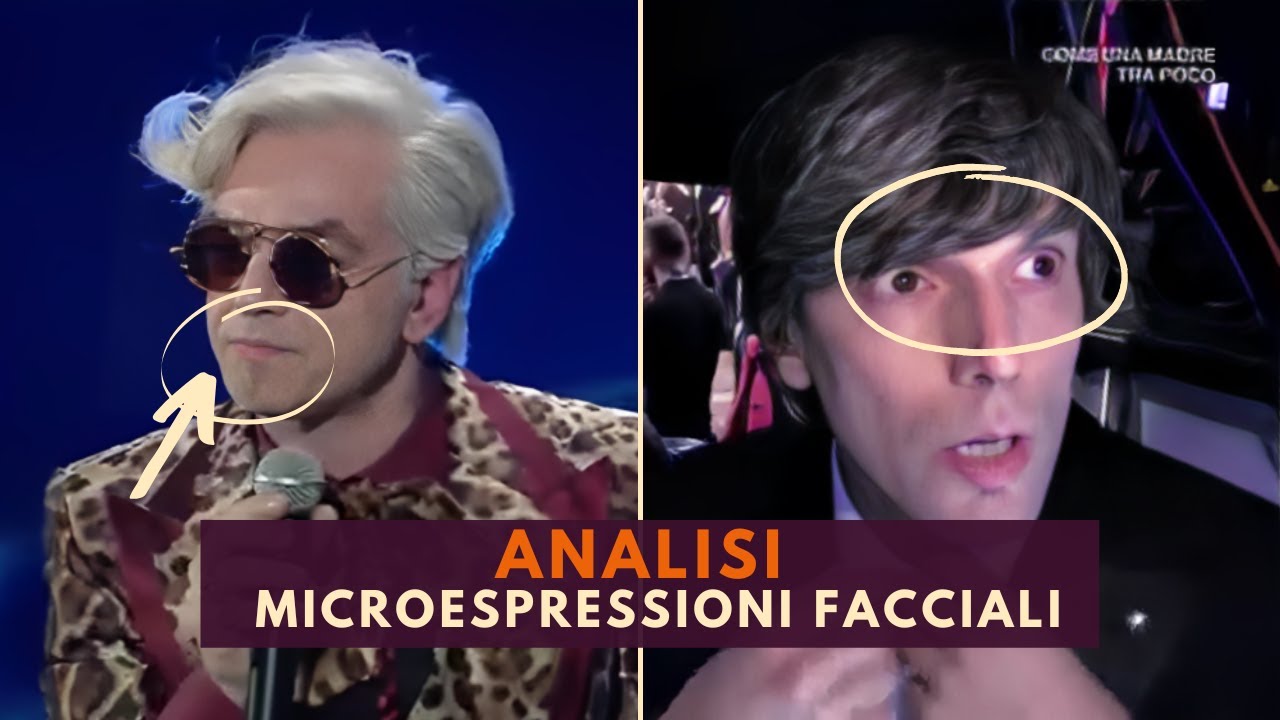 BUGO e MORGAN erano veramente ARRABBIATI a Sanremo? - Analisi Microespressioni