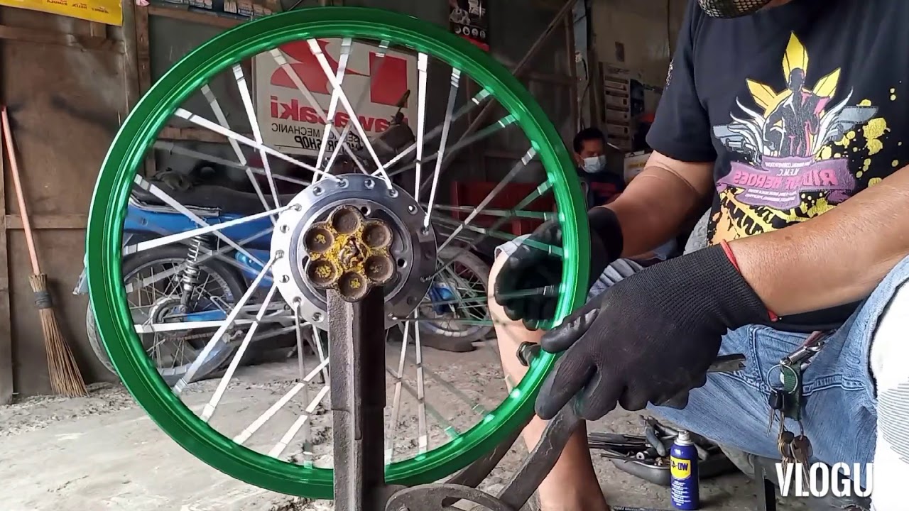 Rim wheel alignment para sa motorcycle/Dec.05 2020.