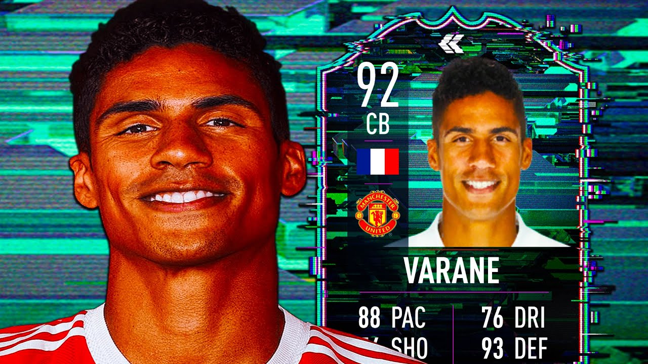 WORTH THE SBC? 🤔 92 FLASHBACK VARANE REVIEW - FIFA 22 ULTIMATE TEAM