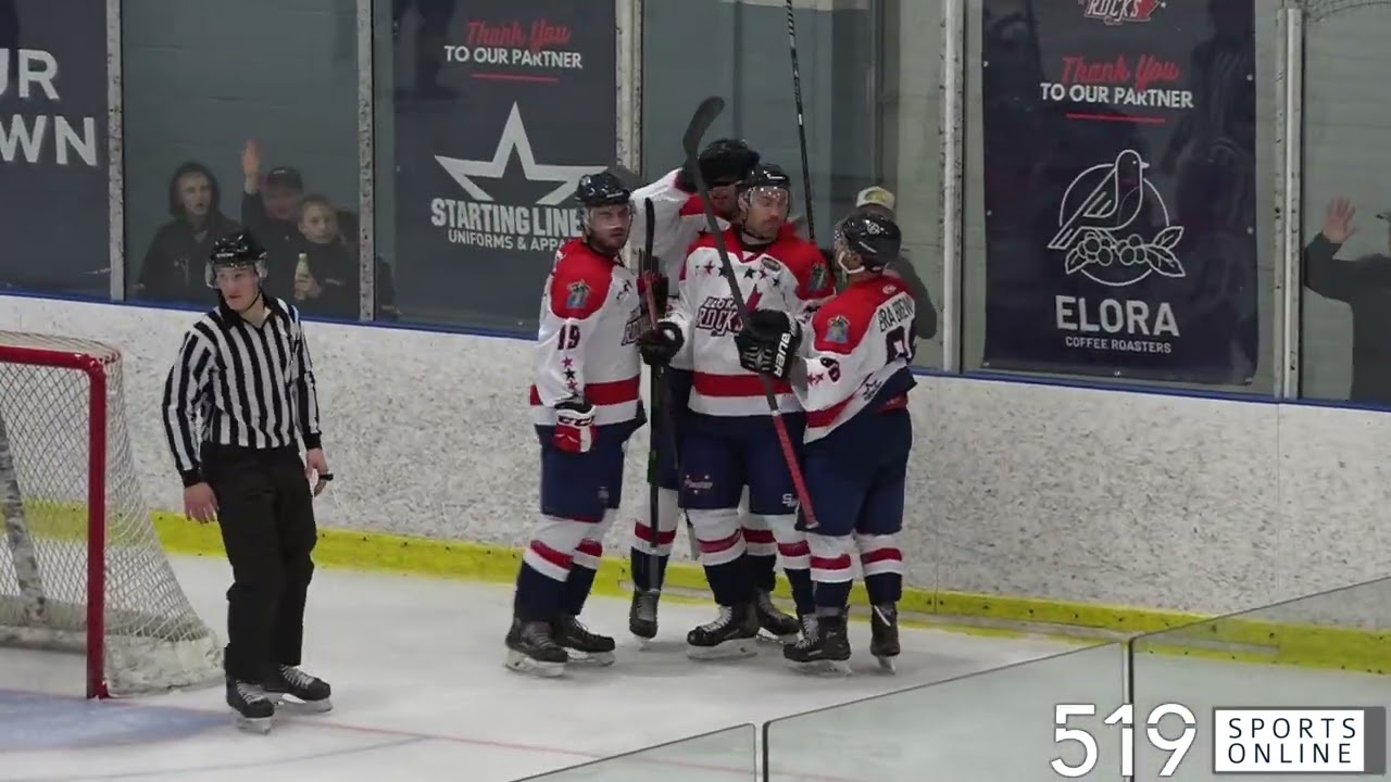 WOSHL Championship Series (Game 1) - Tillsonburg Thunder vs Elora Rocks