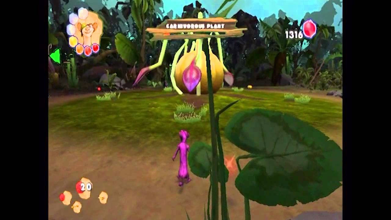 Let's Play Ice Age: Dawn of the Dinosaurs- Part 4- Carnivorous Plant Boss