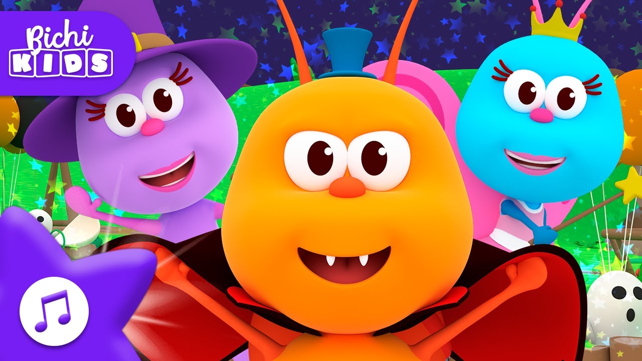 👻🎃 Os BICHINHOS Fantasiados De HALLOWEEN 👻🎃 BICHIKIDS 🐞 M&Uacute;SICAS 🎵 PARA CRIAN&Ccedil;AS