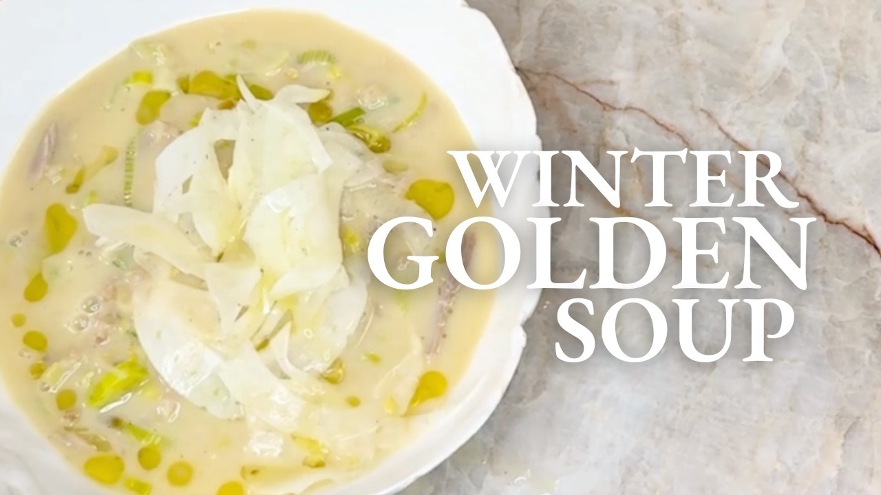 How a Winter Soup Turns Golden with Eggs & Lemon