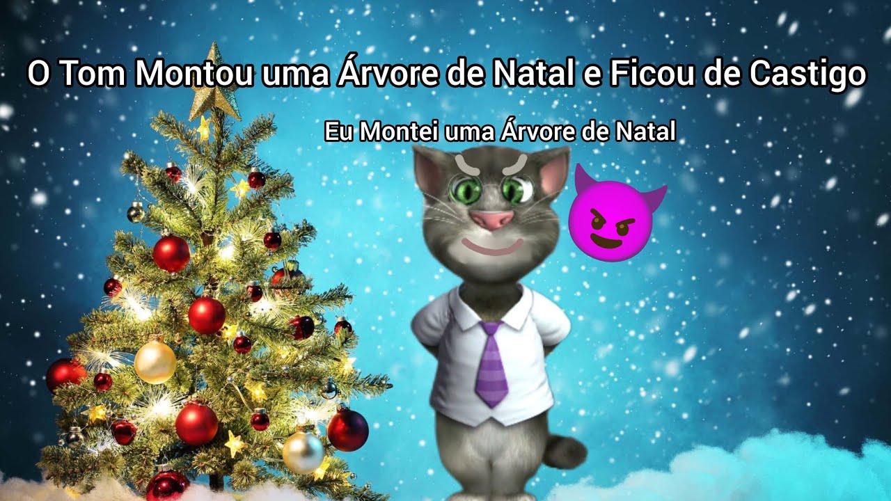 O Tom Montou uma Árvore de Natal e Ficou de Castigo 🎄