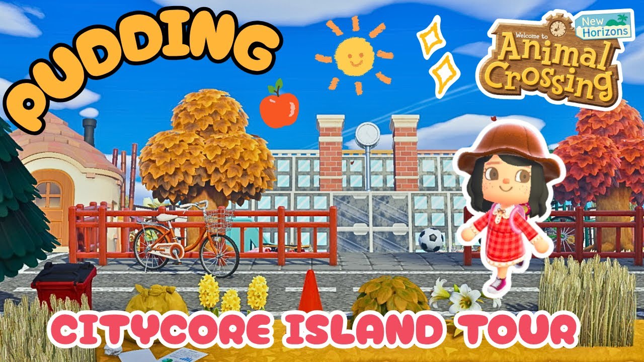 Я создал ностальгический городской остров в Animal Crossing New Horizons