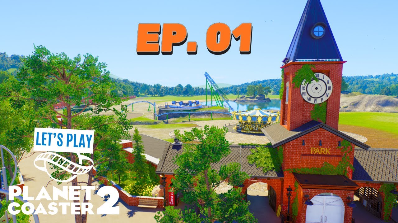 🚧 Petite parcelle pour grands projets ! - Let's Play FR Planet Coaster 2 EP01