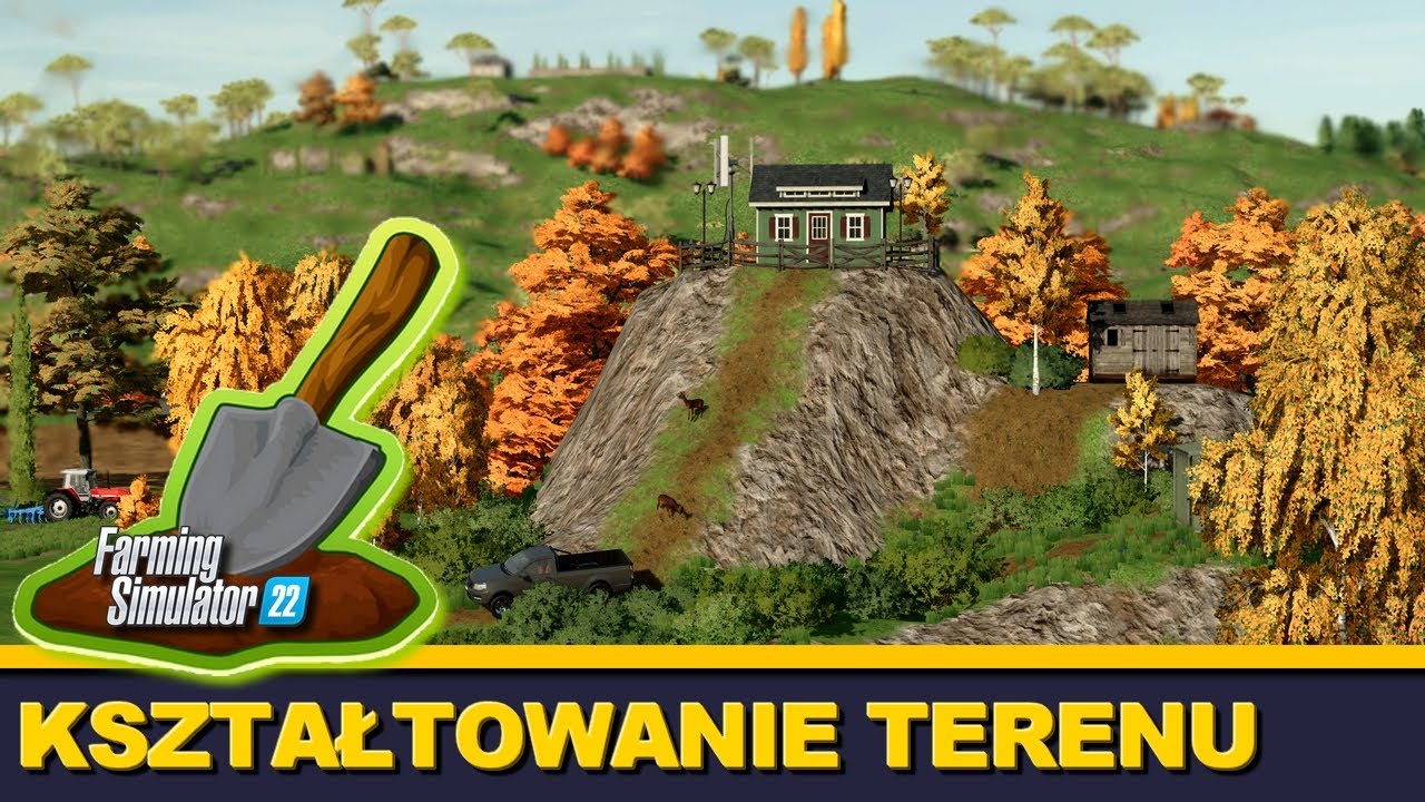 Farming Simulator 22 - 🎓Akademia: 🧹Kształtowanie  terenu😎🔥 |#FS22
