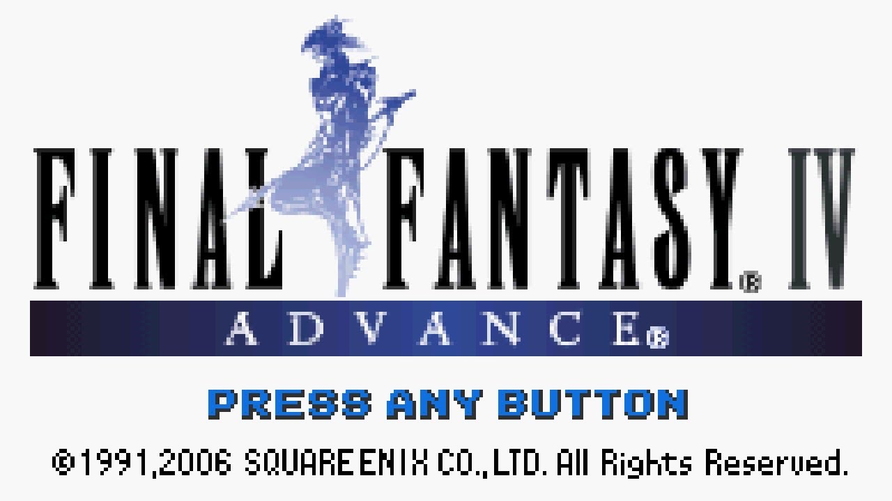 Final Fantasy IV Advance (GBA) Full Walkthrough - Part 1 of 2