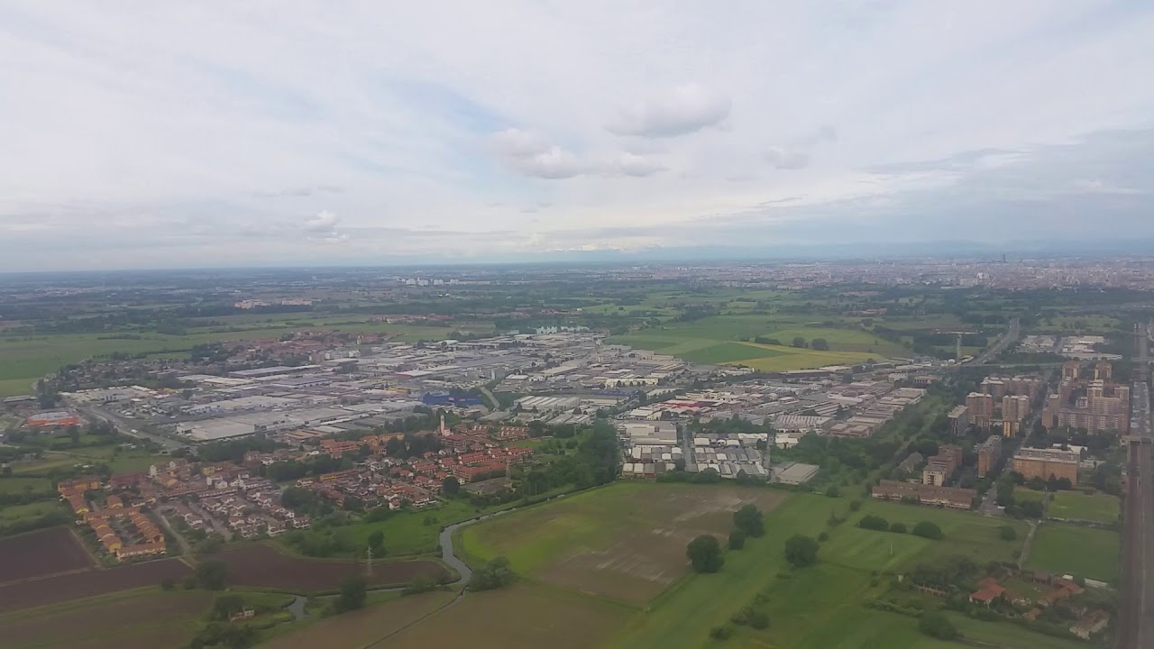 Aer Lingus - Final Approach to Milan Linate