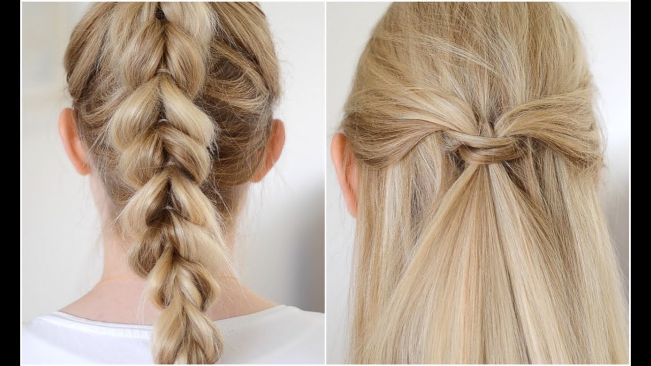 2x Zomerse Haarstijlen (incl Pull Through Braid)