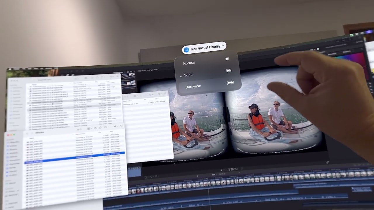 Apple VisionPro 2.2 - FCXp on  ULTRA wide screen