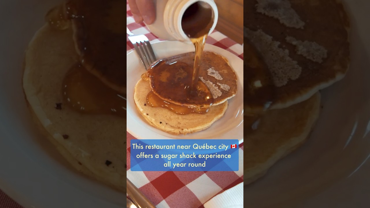 Maple syrup on everything! #sugarshack #quebeccity