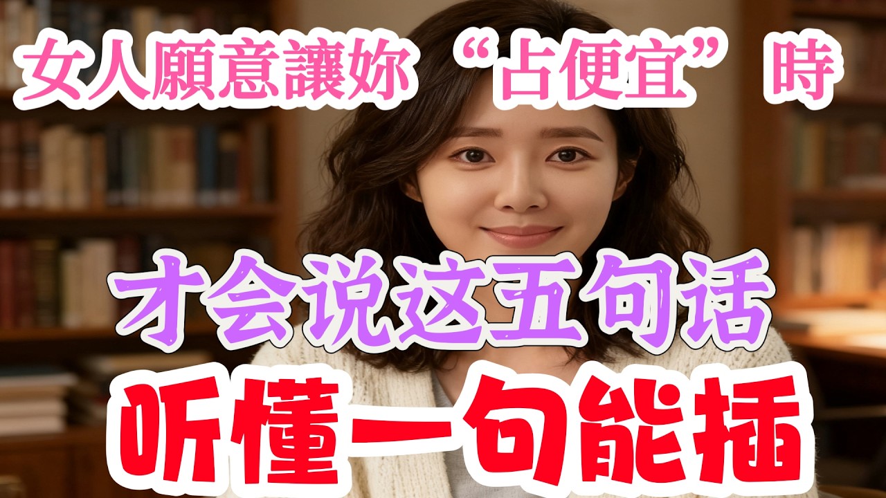 女人願意讓妳 “占便宜” 時！會给你说这5句话，別再傻傻不懂｜ #女人 #男人 #佔便宜 #暗示 #話中有話 #試探 #機會 #錯過 #喝酒 #氣氛 #距離 #心理防線 #酒精 #放鬆 #理性 #