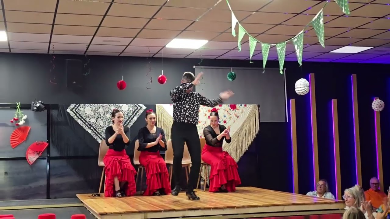 Flamenco auf dem Área Camping Mazarrón 