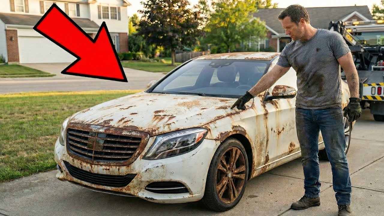 ASMR Car Restoration! | Trash to Luxury: Complete Mercedes S-Class Restoration