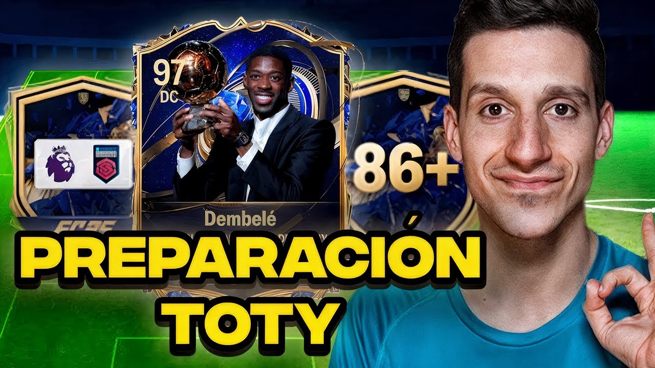 ¡ESTA ES LA MEJOR MANERA DE PREPARARSE PARA LOS TOTY! 🔵🤵