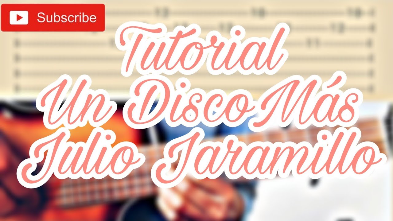 Como tocar un disco mas - Julio Jaramillo
