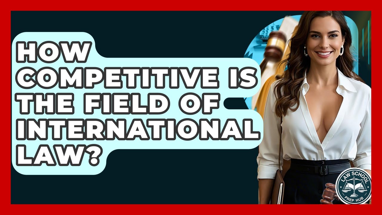 How Competitive Is The Field Of International Law? - Law School Prep Hub