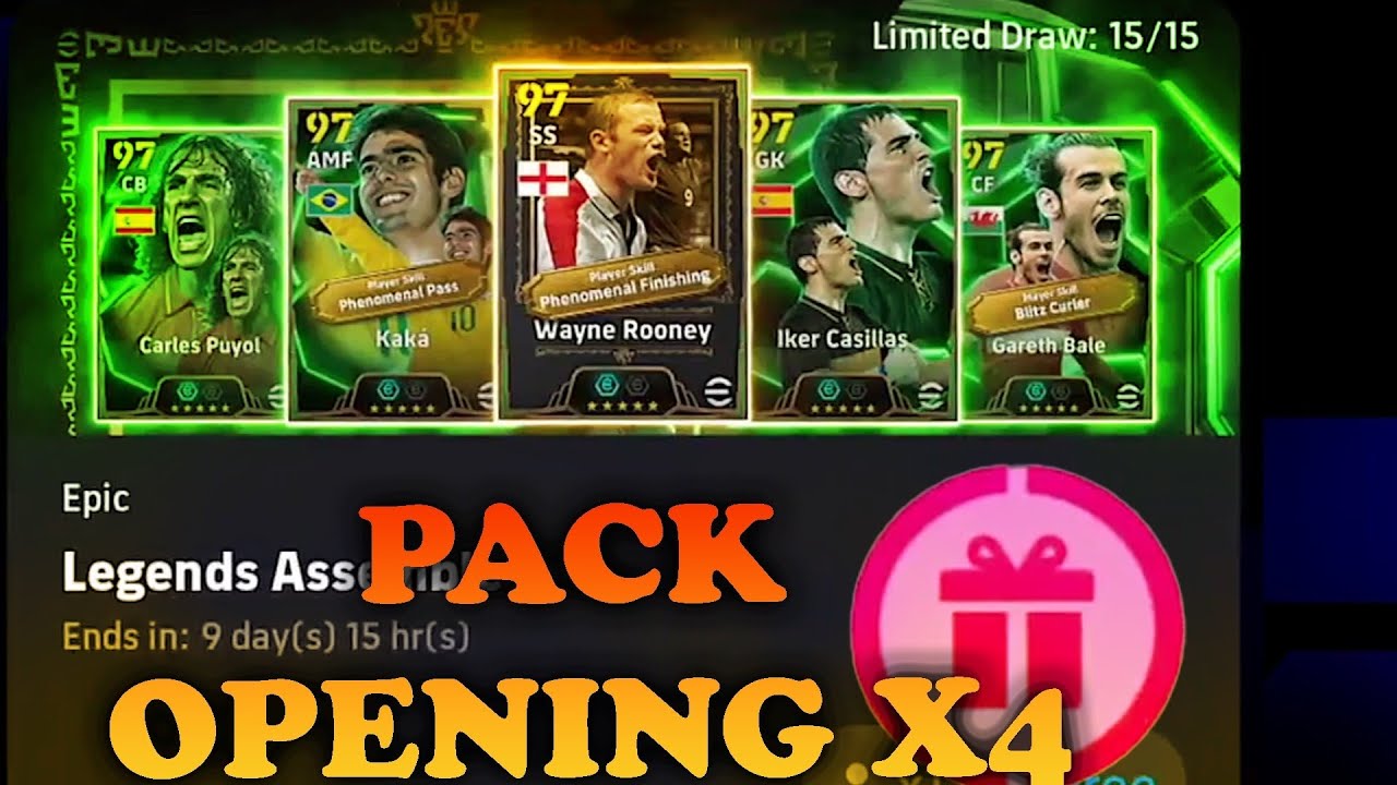 Открытие бесплатного набора Legends Assemble || eFootball 2025🔥.