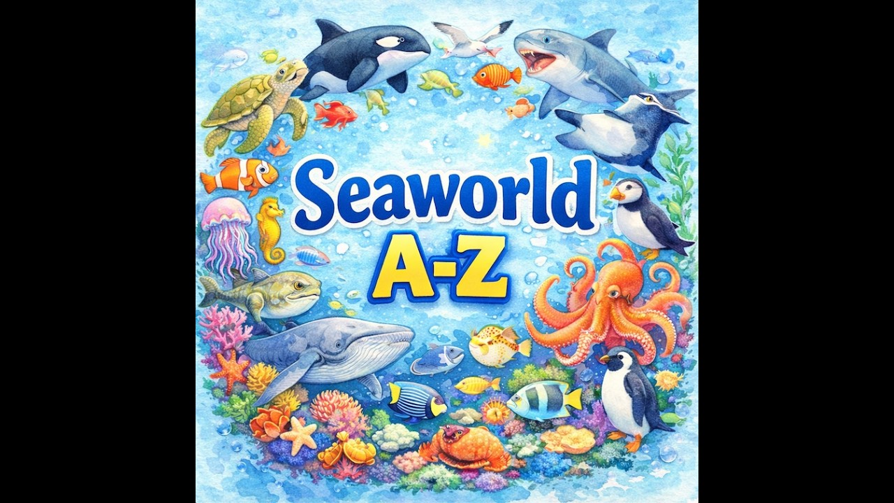 EP 37 English/Chinese: Seaworld A-Z (Original Story)